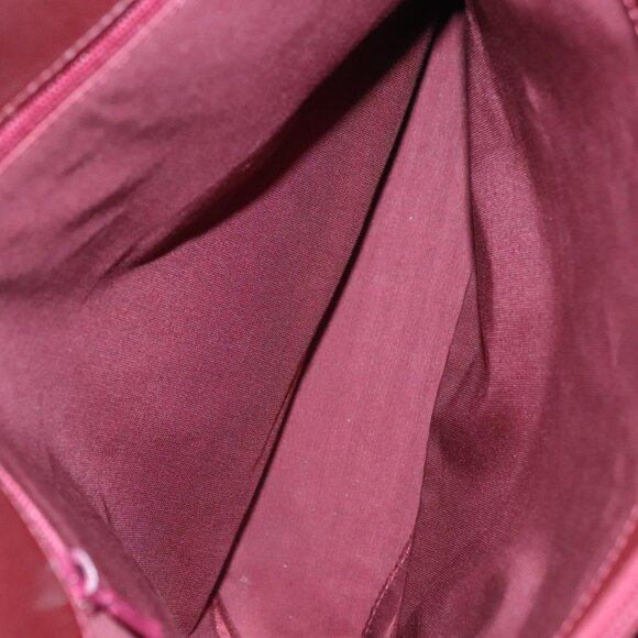 BURBERRY Nova Check Tote Bag Canvas Beige Red - Picture 11 of 15